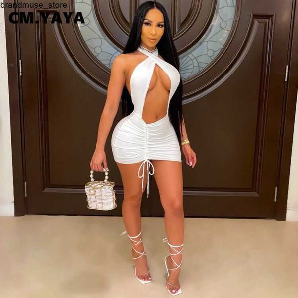 casual dresses cm.yaya women beach midi dress club night party halter neck cut out open back drawstring ruched bodycon mini dresses 7color j, Black;gray
casual dresses cm.yaya women beach midi dress club night party halter neck cut out open back drawstring ruched bodycon mini dresses 7color j, Black;gray