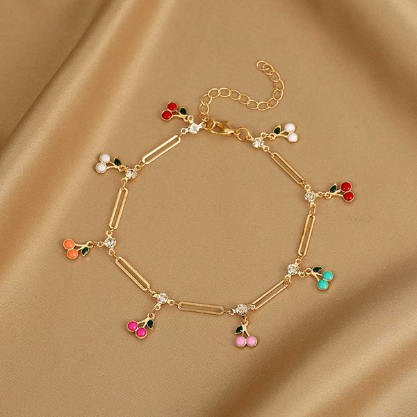 anklets 1pcs copper butterfly evil eye anklet stylish gold color enamel foot chain no box women summer beach foot show jewelry 21cm long g22, Red;blue
anklets 1pcs copper butterfly evil eye anklet stylish gold color enamel foot chain no box women summer beach foot show jewelry 21cm long g22, Red;blue