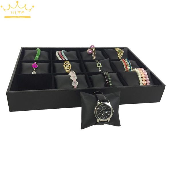 boxes display jewelry ideas bangle bracelet watch display tray black leatherette jewellery display case holder, Black;white
boxes display jewelry ideas bangle bracelet watch display tray black leatherette jewellery display case holder, Black;white