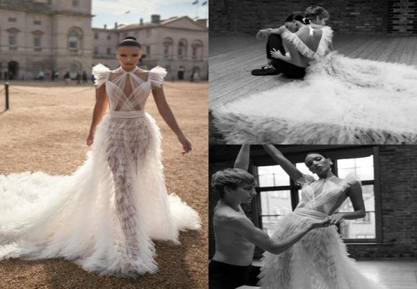 2019 lior charchy bohemian wedding dresses halter tiered skirts ruffle illusion backless bridal gowns sweep train beach weddi6864318, White
2019 lior charchy bohemian wedding dresses halter tiered skirts ruffle illusion backless bridal gowns sweep train beach weddi6864318, White