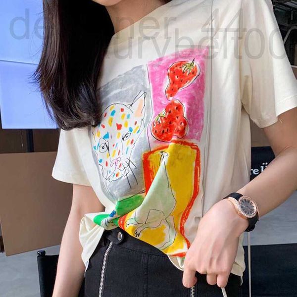 women's t-shirt luxuriouswomen's designer new style graffiti zoo series loose t-shirt in summer of 7nqn i8rr, White
women's t-shirt luxuriouswomen's designer new style graffiti zoo series loose t-shirt in summer of 7nqn i8rr, White