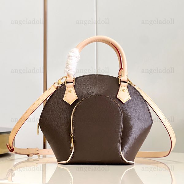 10a mirror quality designers ellipse pm shell bags 28cm womens brown coated canvas handle handbag cowhide leather trim purse crossbody shoul
10a mirror quality designers ellipse pm shell bags 28cm womens brown coated canvas handle handbag cowhide leather trim purse crossbody shoul