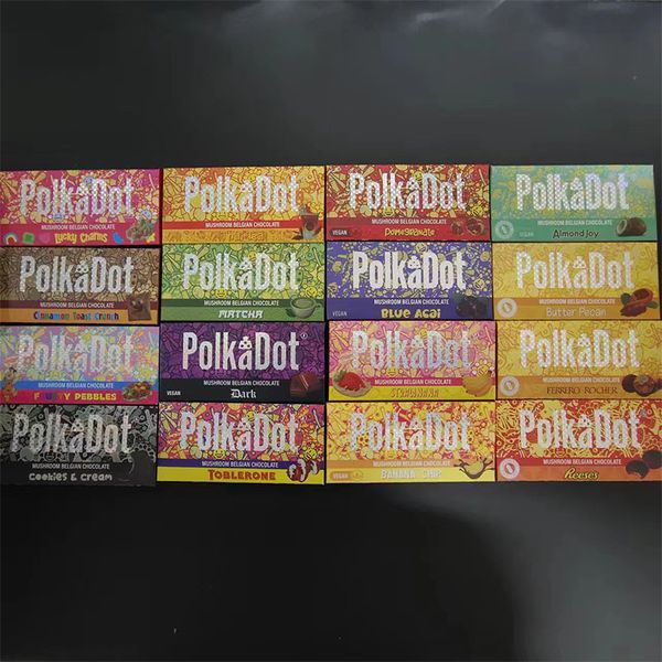 polkadot chocolate bar box size 62*130*10mm magic mushrooms packaging 16 flavors to choose from affordable and stable supply fast delivery c
polkadot chocolate bar box size 62*130*10mm magic mushrooms packaging 16 flavors to choose from affordable and stable supply fast delivery c
