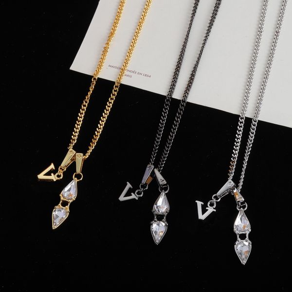 new arrival women's crystal necklace luxury iris pallida pendant chain diamond chain for women allergy alloy jewelry 3 colors, Silver
new arrival women's crystal necklace luxury iris pallida pendant chain diamond chain for women allergy alloy jewelry 3 colors, Silver