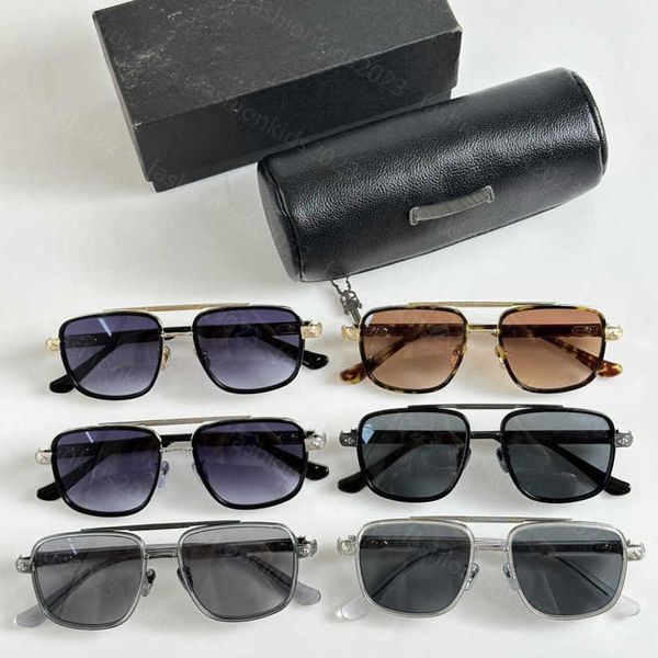 23ss mens designer sunglasses plastic frame color matching square round frame metal eyeglass leg fashion style sunglass model ch8194 6 color, White;black
23ss mens designer sunglasses plastic frame color matching square round frame metal eyeglass leg fashion style sunglass model ch8194 6 color, White;black