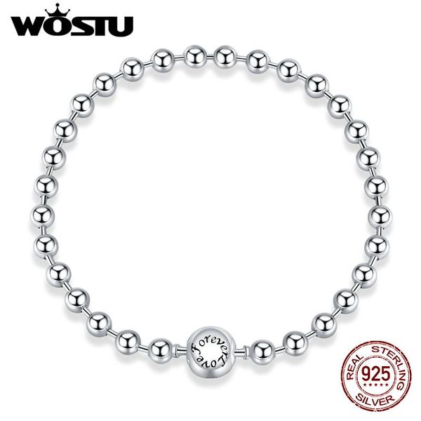 bangle wostu real 925 sterling silver bead bracelet chain bracelet for women wedding original bracelet authentic jewelry cqb208, Black
bangle wostu real 925 sterling silver bead bracelet chain bracelet for women wedding original bracelet authentic jewelry cqb208, Black