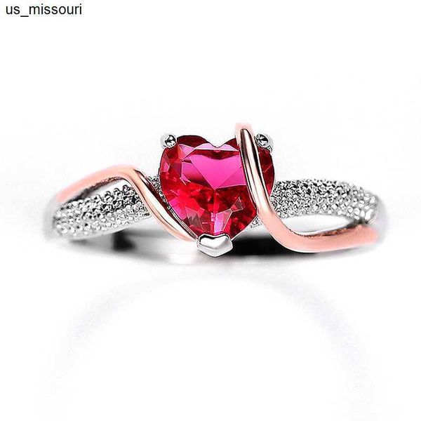 band rings 18k multi rose gold ring for women natural 1 ruby with diamond jewelry anillos de bizuteria anillos mujer gemstone rings j230522, Silver
band rings 18k multi rose gold ring for women natural 1 ruby with diamond jewelry anillos de bizuteria anillos mujer gemstone rings j230522, Silver