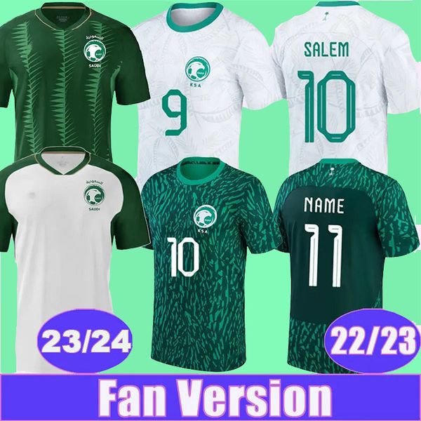 2023 24 saudi fahad salman mens soccer jerseys 22 23 arabia national team al-najei yasser home away football shirt short sleeve uniforms 23, Black;yellow
2023 24 saudi fahad salman mens soccer jerseys 22 23 arabia national team al-najei yasser home away football shirt short sleeve uniforms 23, Black;yellow