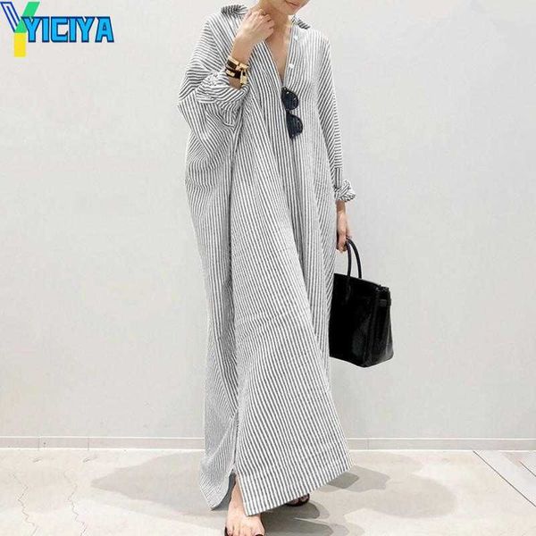yiciya casual dresses summer dress fashion cotton linen striped cardigan loose large temperament commuter irregular women's long, Black;gray
yiciya casual dresses summer dress fashion cotton linen striped cardigan loose large temperament commuter irregular women's long, Black;gray