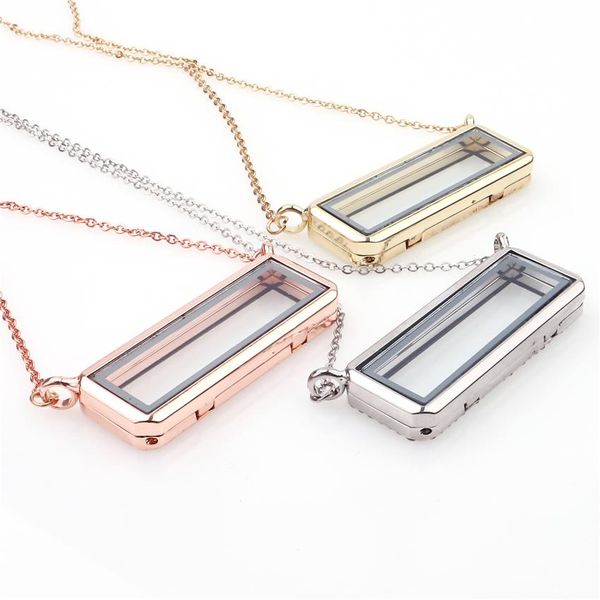 necklaces 10pcs/lot horizontal rectangle glass memory living p relicario locket pendant for men women collares jewelry accessories, Silver
necklaces 10pcs/lot horizontal rectangle glass memory living p relicario locket pendant for men women collares jewelry accessories, Silver