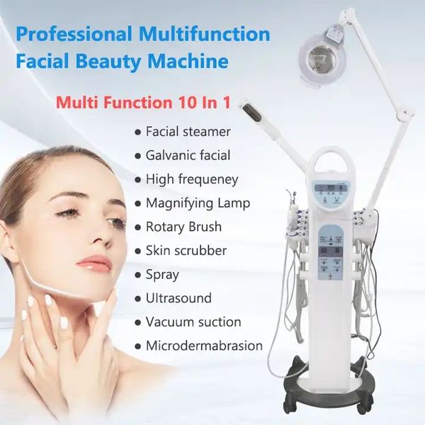 9 in 1 skin rejuvenation hydro facial skin clean ultrasonic rf high frequency spray vacuum multi-functional beauty instrument, Black;white
9 in 1 skin rejuvenation hydro facial skin clean ultrasonic rf high frequency spray vacuum multi-functional beauty instrument, Black;white