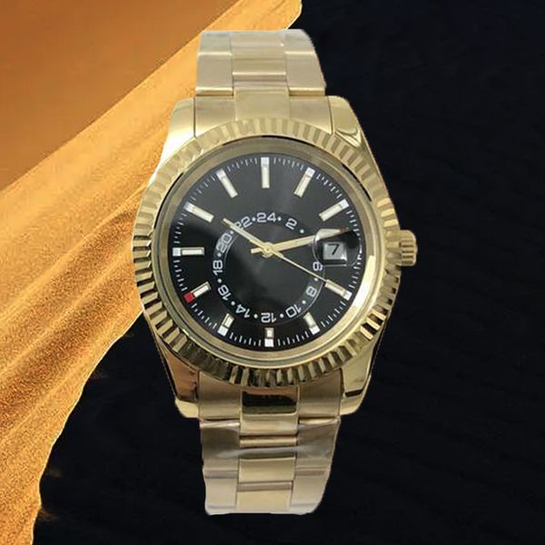 watch for mens movement watches designer gold 40mm stainless steel sapphire glass waterproof luminous luxury watch fine adjustment buckle wr, Slivery;brown
watch for mens movement watches designer gold 40mm stainless steel sapphire glass waterproof luminous luxury watch fine adjustment buckle wr, Slivery;brown
