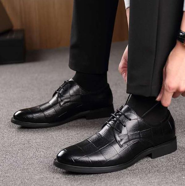 fashion slip on men designer dress shoes men oxfords fashion business dress men shoes 2023 classic leather men's suits shoes, Black
fashion slip on men designer dress shoes men oxfords fashion business dress men shoes 2023 classic leather men's suits shoes, Black