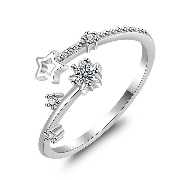 brilliant cubic zirconia star open cuff rings for women platinum plated silver fashion female statement rings jewelry, Golden;silver
brilliant cubic zirconia star open cuff rings for women platinum plated silver fashion female statement rings jewelry, Golden;silver
