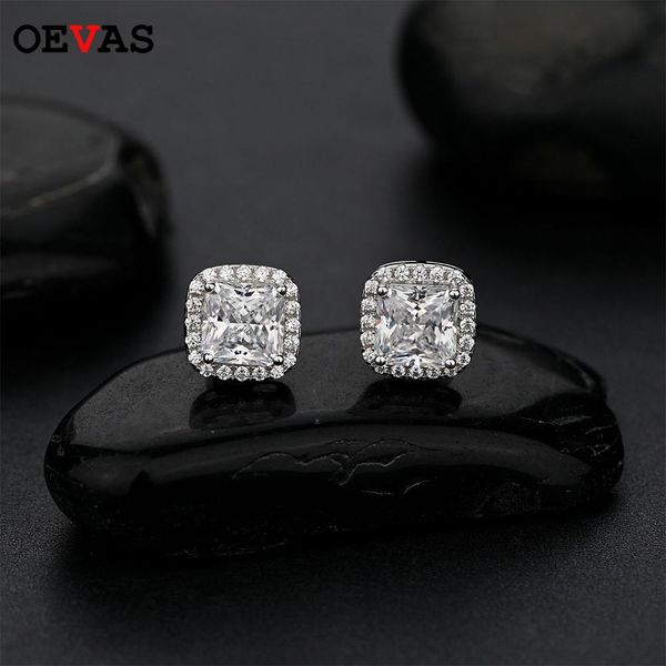 stud oevas 925 sterling silver wedding stud earrings for women sparking full zircon 7mm pink yellow white high carbon diamond jewelry, Golden;silver
stud oevas 925 sterling silver wedding stud earrings for women sparking full zircon 7mm pink yellow white high carbon diamond jewelry, Golden;silver