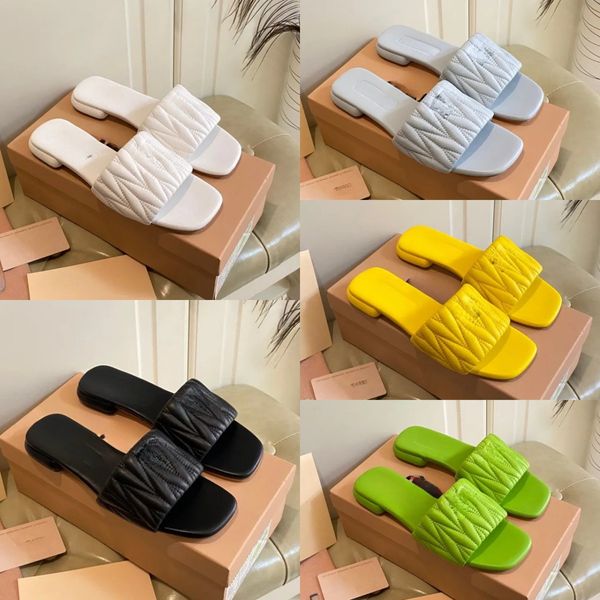 designer sandals women slippers matelasse slides nappa leather slipper flat shoes summer beach sandal flip flops square slide with box, Black
designer sandals women slippers matelasse slides nappa leather slipper flat shoes summer beach sandal flip flops square slide with box, Black