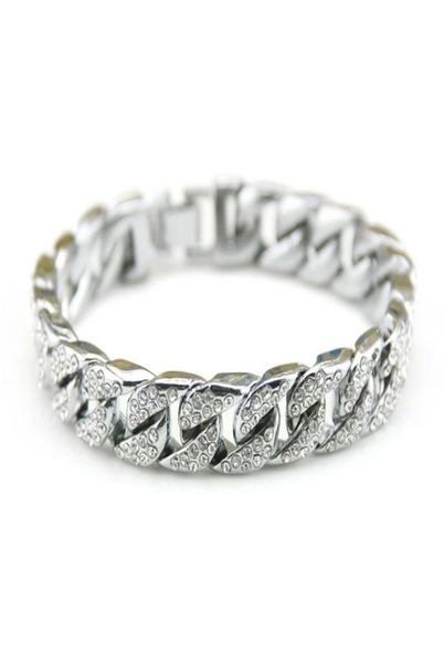 21cm hip hop iced out crystal gold silver plated link chain charm bracelets for men bangle jewelry1823838, Golden;silver
21cm hip hop iced out crystal gold silver plated link chain charm bracelets for men bangle jewelry1823838, Golden;silver