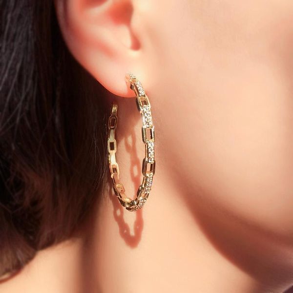 huggie trendy gold silver color link chain big hoop earring for women punk hip hop round statement girl gift 2020 fashion party jewelry, Golden;silver
huggie trendy gold silver color link chain big hoop earring for women punk hip hop round statement girl gift 2020 fashion party jewelry, Golden;silver
