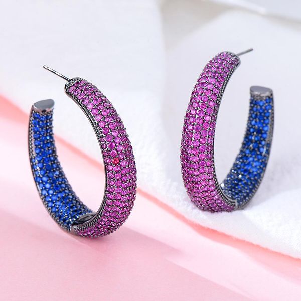huggie godki 2022 trendy multicolor cz hoop earrings dubai colorful women bridal wedding jewelry aperture earring pulseras mujer moda, Golden;silver
huggie godki 2022 trendy multicolor cz hoop earrings dubai colorful women bridal wedding jewelry aperture earring pulseras mujer moda, Golden;silver