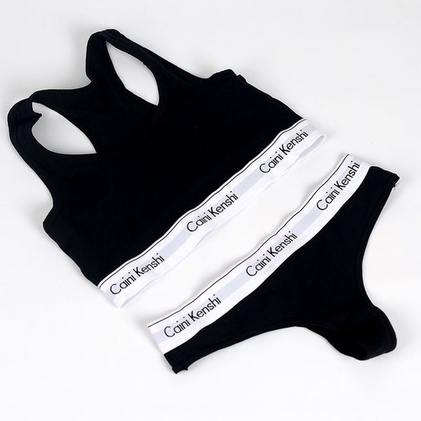 bras sets fashion cotton women's letter underwear seamless women's underwear thong comfortable women's sports g-string underw, Red;black
bras sets fashion cotton women's letter underwear seamless women's underwear thong comfortable women's sports g-string underw, Red;black