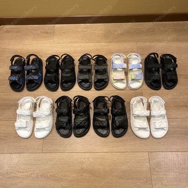 designer women sandals womens slides crystal calf leather casual shoes quilted platform summer beach slipper 35-42 with box and shopping bag, Black
designer women sandals womens slides crystal calf leather casual shoes quilted platform summer beach slipper 35-42 with box and shopping bag, Black
