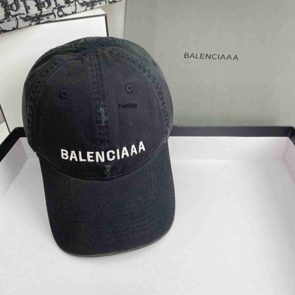 2022 original correct version balencigas washed holes to make old baseball caps, Blue;gray
2022 original correct version balencigas washed holes to make old baseball caps, Blue;gray