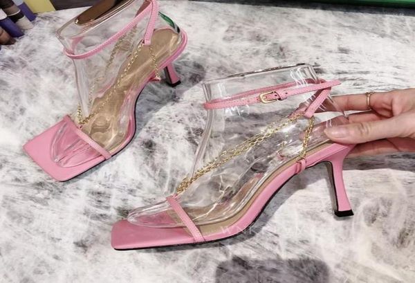 summer thin high heel sandals women square toe narrow band chain decor ankle strap rome sandalias party dress shoes 202111153540, Black
summer thin high heel sandals women square toe narrow band chain decor ankle strap rome sandalias party dress shoes 202111153540, Black