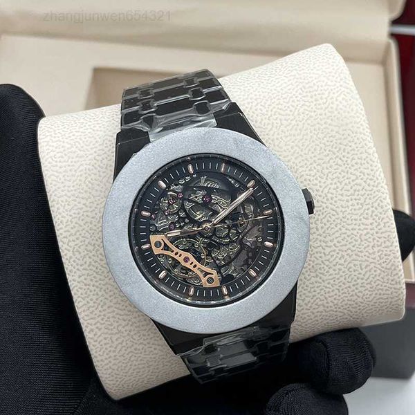 skeleton mens black watch automatic mechanical men watches 41mm diver sport steel strap 5 atm waterproof sapphire glass movement wristwatch, Slivery;black
skeleton mens black watch automatic mechanical men watches 41mm diver sport steel strap 5 atm waterproof sapphire glass movement wristwatch, Slivery;black