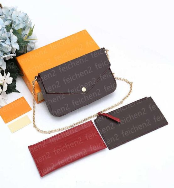 wallets purse handbag card holders package famous classic three piece embossed pattern multifunctional zipper shoulder bags clutch1004055, Red;black
wallets purse handbag card holders package famous classic three piece embossed pattern multifunctional zipper shoulder bags clutch1004055, Red;black
