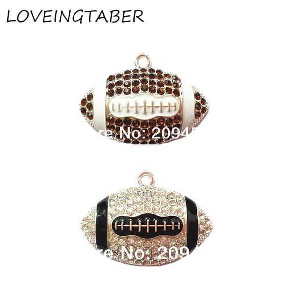 necklaces ( choose color first ) 53mm*33mm 10pcs/lot silvery football pendant crystal rhinestone rugby pendant for necklace, Silver
necklaces ( choose color first ) 53mm*33mm 10pcs/lot silvery football pendant crystal rhinestone rugby pendant for necklace, Silver