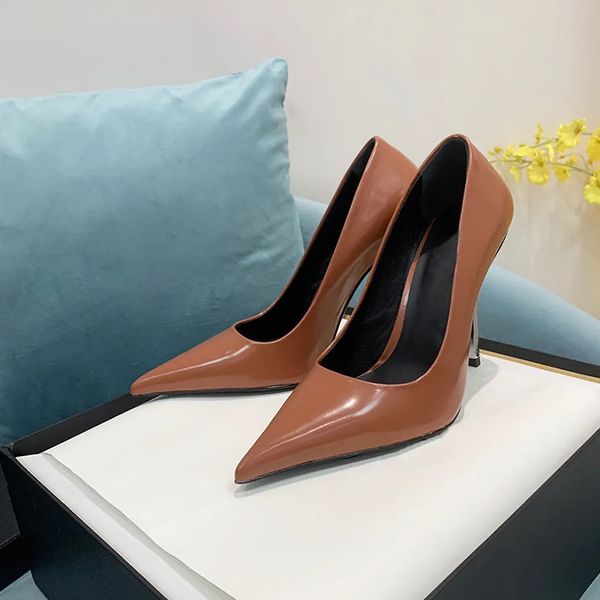 pointed toes calf leather pumps slip-on shoes stiletto heels women slip on flats luxury designers dress shoe evening party wedding heeled fa, Black
pointed toes calf leather pumps slip-on shoes stiletto heels women slip on flats luxury designers dress shoe evening party wedding heeled fa, Black