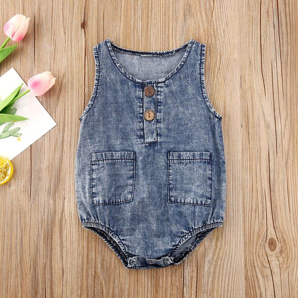 rompers baby summer clothing denim rompers toddler born baby boys girls sleeveless button pocket rompers jumpsuits casual outfits 230522, Blue
rompers baby summer clothing denim rompers toddler born baby boys girls sleeveless button pocket rompers jumpsuits casual outfits 230522, Blue