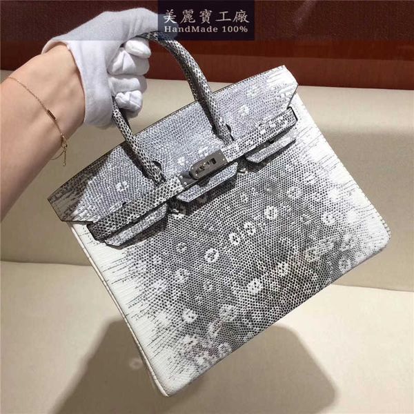 handbags birkin fully handmade original lizard leather bag 25 women's handbag with goat skin inside
handbags birkin fully handmade original lizard leather bag 25 women's handbag with goat skin inside