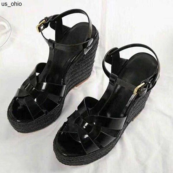 sandals summer womens tribute leather wedge sandals shoes women pumps platform wedges heel latest fashion espadrille sole woman gladiator sh, Black
sandals summer womens tribute leather wedge sandals shoes women pumps platform wedges heel latest fashion espadrille sole woman gladiator sh, Black