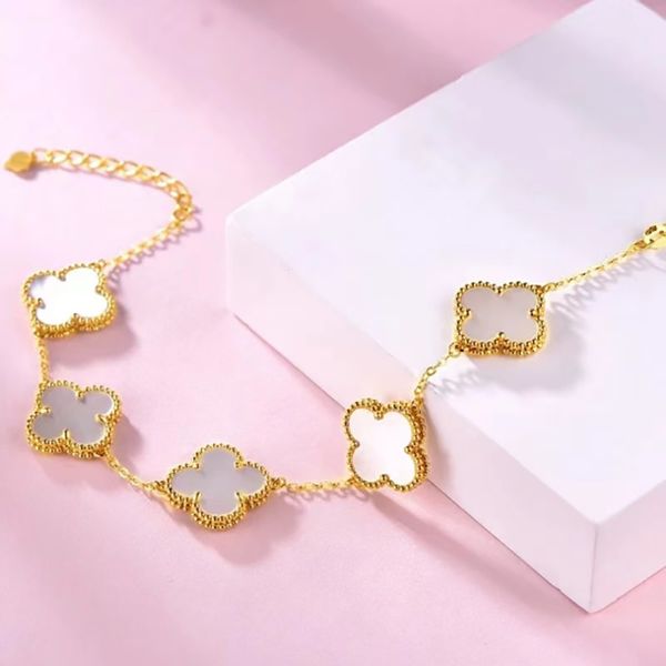 designer bracelet four-leaf clover bracelet women's bracelet each mens bracelet, Black
designer bracelet four-leaf clover bracelet women's bracelet each mens bracelet, Black