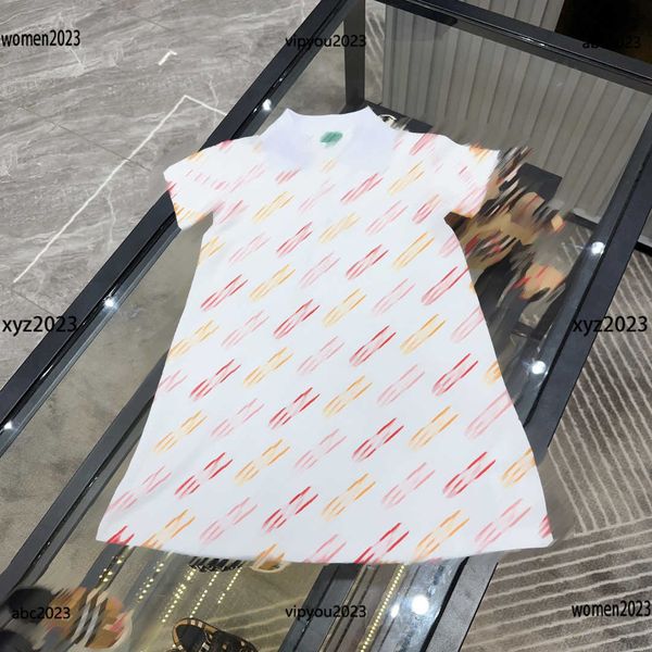 2023 kids designer clothes full body letter print girl dress single breasted collar skirt summer product, Red;yellow
2023 kids designer clothes full body letter print girl dress single breasted collar skirt summer product, Red;yellow
