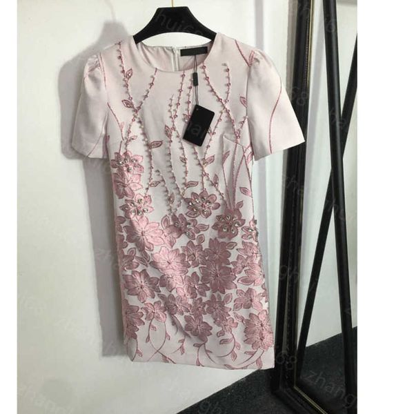23ss summer dresses women dress womens designer clothing diamond-encrusted drill flower embroidery jacquard style short sleeve dress womens, Black;gray
23ss summer dresses women dress womens designer clothing diamond-encrusted drill flower embroidery jacquard style short sleeve dress womens, Black;gray