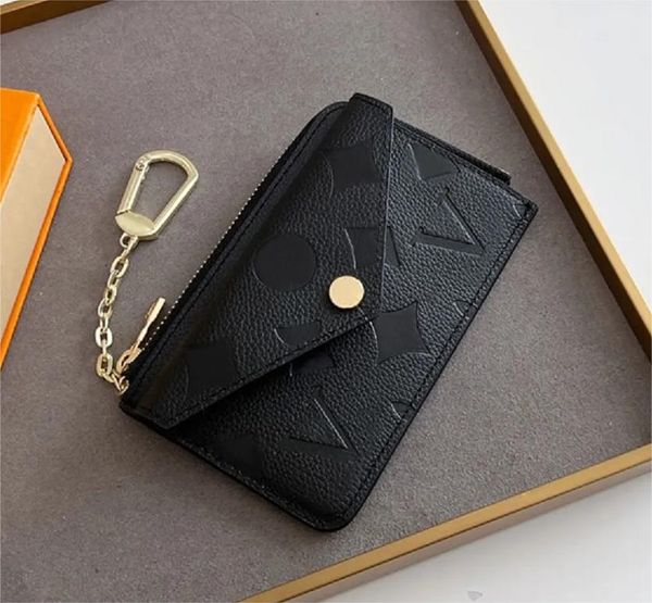 card holder women men leather recto verso wallet mini zippy coin purse bag belt charm key pouch pochette accessoires with box m69431, Red;black
card holder women men leather recto verso wallet mini zippy coin purse bag belt charm key pouch pochette accessoires with box m69431, Red;black