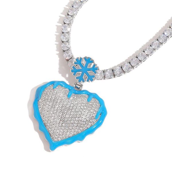 necklaces blue snow frozen heart pendant iced out micro pave zircon necklace for men women hip hop jewelry gift, Silver
necklaces blue snow frozen heart pendant iced out micro pave zircon necklace for men women hip hop jewelry gift, Silver