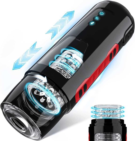 factory outlet automatic device massager with thrust rotation modes electric pocket cat waterproof for men male happy toy and game (black)
factory outlet automatic device massager with thrust rotation modes electric pocket cat waterproof for men male happy toy and game (black)