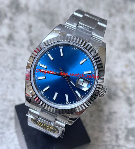 5 styles clean factory mens watches 41mm 126334 fluted bezel 904l stainless steel 3235 automatic movement sapphire luminous sport wristwatch, Slivery;brown
5 styles clean factory mens watches 41mm 126334 fluted bezel 904l stainless steel 3235 automatic movement sapphire luminous sport wristwatch, Slivery;brown