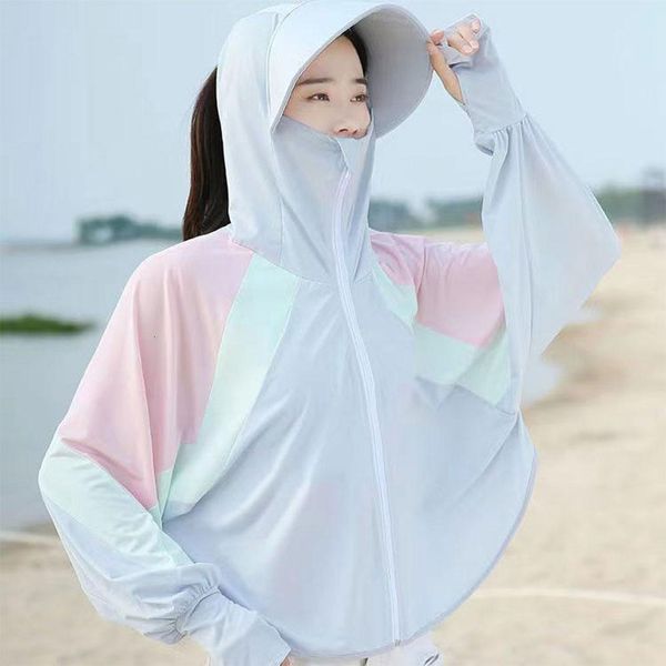 outdoor jackets hoodies women's sunscreen hat ice silk clothing summer big coat protective hat shirt edge short uv band sun size outdoo, Blue;black
outdoor jackets hoodies women's sunscreen hat ice silk clothing summer big coat protective hat shirt edge short uv band sun size outdoo, Blue;black