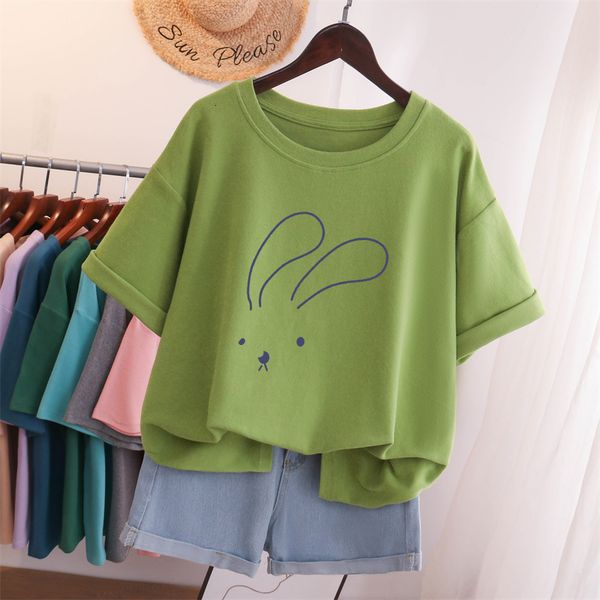 women's plus size tshirt 100 cotton l5xl t shirt tshirt short sleeve women summer cartoon print couple o neck oversized shirts p230520, Black
women's plus size tshirt 100 cotton l5xl t shirt tshirt short sleeve women summer cartoon print couple o neck oversized shirts p230520, Black