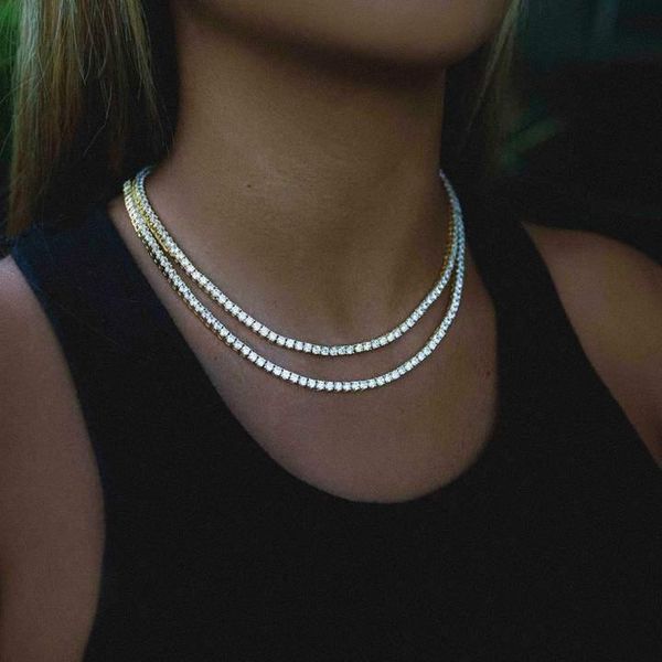 necklaces iced out bling 3mm tennis chain 5a cubic zirconia wedding gift sparking bling cz necklace, Silver
necklaces iced out bling 3mm tennis chain 5a cubic zirconia wedding gift sparking bling cz necklace, Silver