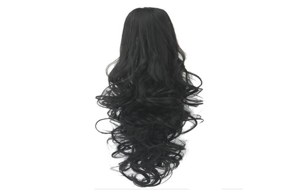 fashion long wavy cosplay wigs curls wavy ponytail wigs claw clip pony tail hair extensions multicolor women wig heat resistant6778034, Brown
fashion long wavy cosplay wigs curls wavy ponytail wigs claw clip pony tail hair extensions multicolor women wig heat resistant6778034, Brown