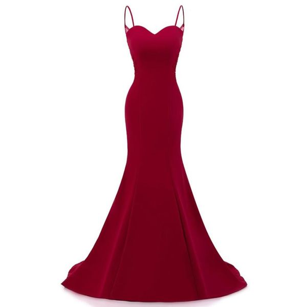 red mermaid long evening dresses spaghetti sleeveless lace up applique girl039s prom party gowns runway fashion 20225351375, Black;red
red mermaid long evening dresses spaghetti sleeveless lace up applique girl039s prom party gowns runway fashion 20225351375, Black;red
