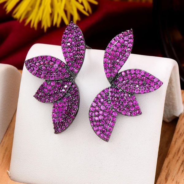 knot godki trendy blue flowers earrings for women wedding cubic zircon indian dubai bridal earrings costume jewelry summer party, Silver
knot godki trendy blue flowers earrings for women wedding cubic zircon indian dubai bridal earrings costume jewelry summer party, Silver