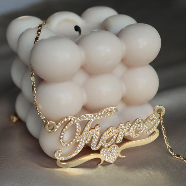 necklaces stainlesss crystal necklace custom name necklaces letters necklace for women/children custom spiritual jewelry personalized gold, Silver
necklaces stainlesss crystal necklace custom name necklaces letters necklace for women/children custom spiritual jewelry personalized gold, Silver