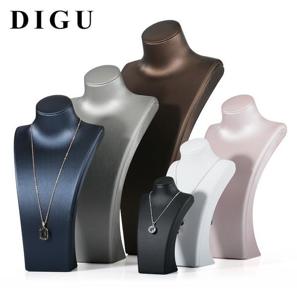 boxes pu leather pendant storage rack necklace shelf model display stand jewelry display props, Black;white
boxes pu leather pendant storage rack necklace shelf model display stand jewelry display props, Black;white