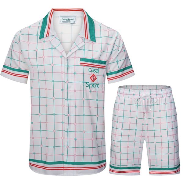 short sleeve t shirt casablanca 23 spring/summer new gate of fantasy checked print suit t-shirt casual short sleeve size l xl 2xl 3xl, White;black
short sleeve t shirt casablanca 23 spring/summer new gate of fantasy checked print suit t-shirt casual short sleeve size l xl 2xl 3xl, White;black